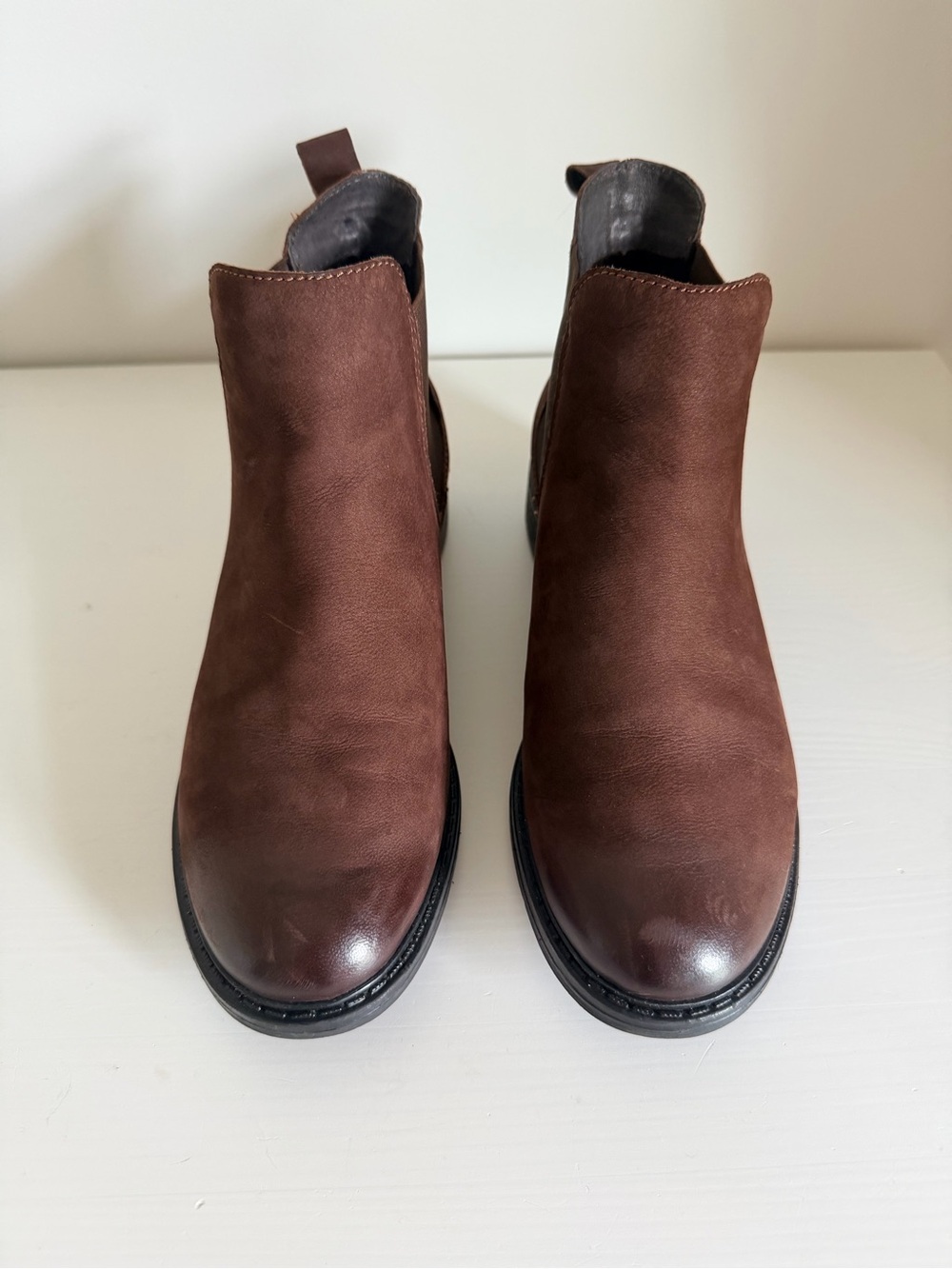 Josef Seibel- Women’s Brown Leather Chelsea Boots